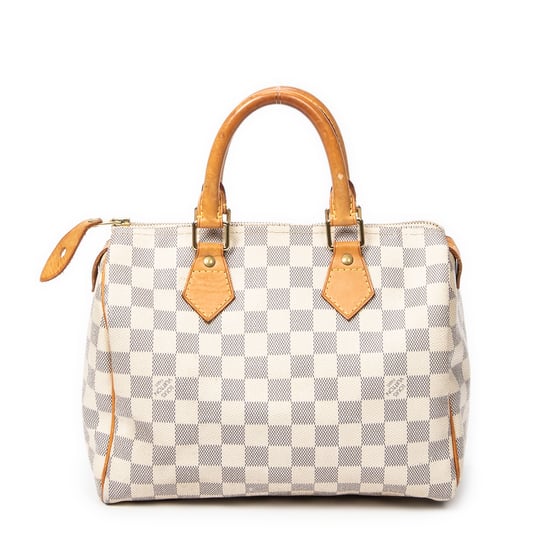 Louis Vuitton Speedy 25 en Marfil Lienzo recubierto - Image 5