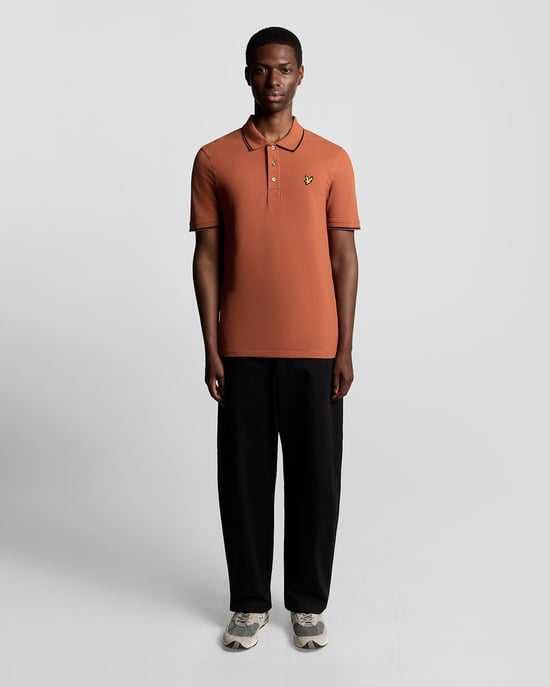 Camisa Polo Tipped Lyle & Scott - Roja - Image 2