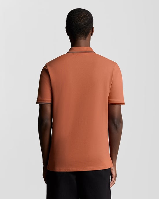 Camisa Polo Tipped Lyle & Scott - Roja - Image 4