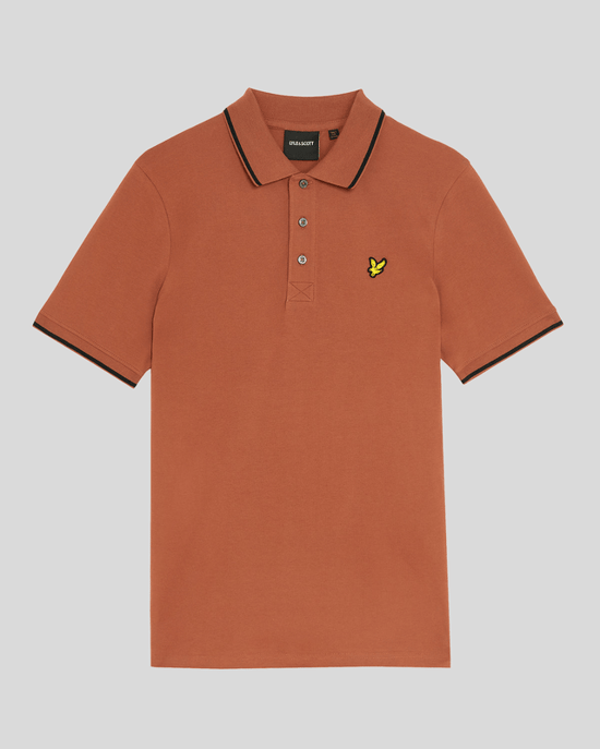 Camisa Polo Tipped Lyle & Scott - Roja - Image 5