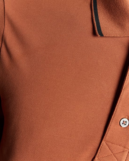 Camisa Polo Tipped Lyle & Scott - Roja - Image 6