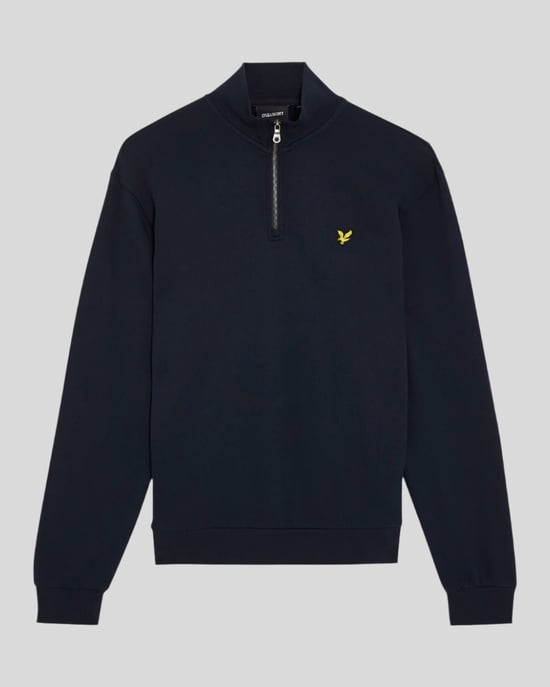 Sudadera con media cremallera bordada de hombre Lyle & Scott - Image 5