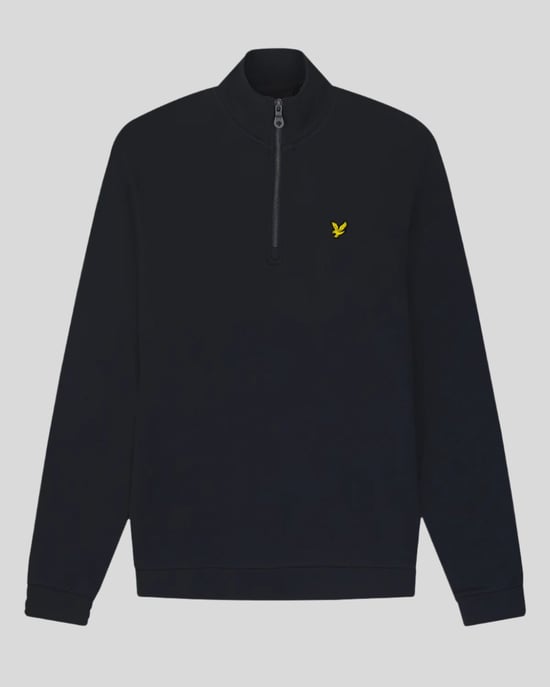 Sudadera con media cremallera bordada de hombre Lyle & Scott - Image 6