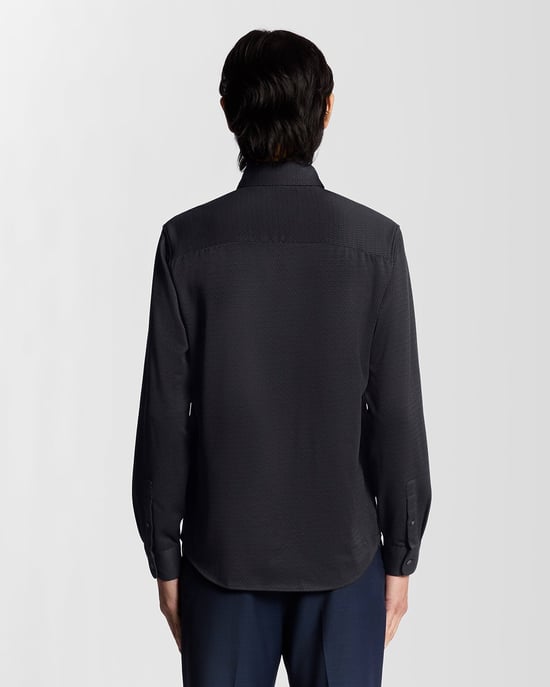 Camisa de Jacquard Bicolor - Image 4