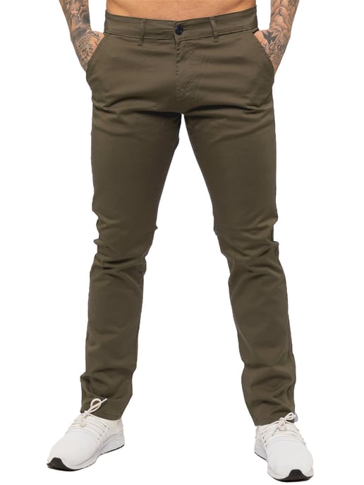 Enzo | Chinos Ajustados de Hombre con Elástico - Image 2