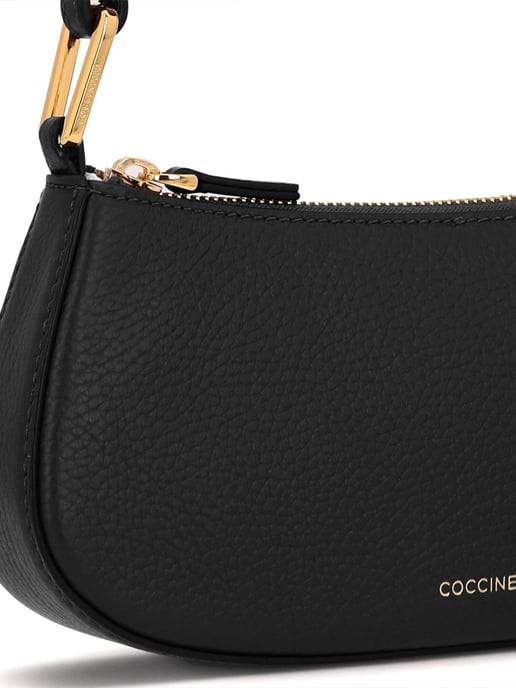 Mini Bolsa de Mano de Cuero con Cierre de Cremallera - Image 5