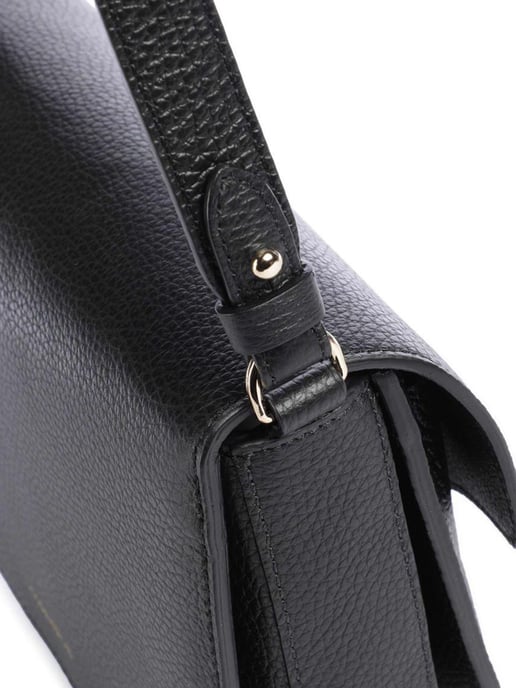 Bolso cruzado de cuero con textura de grano - Image 4
