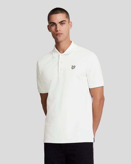 Camisa Polo de Piqué con Espalda Lisa - Image 1