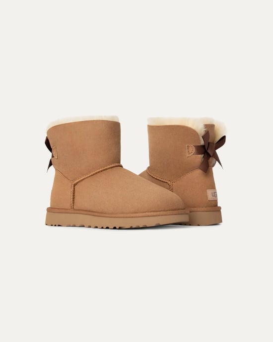 Bailey Bow II Mini Bailey Bow Boots in Tan - Image 3