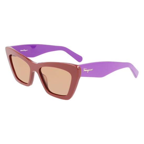 Gafas de sol de acetato marrón - Image 1