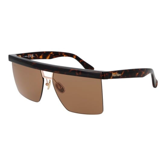 Gafas de sol de plástico marrón - Image 1