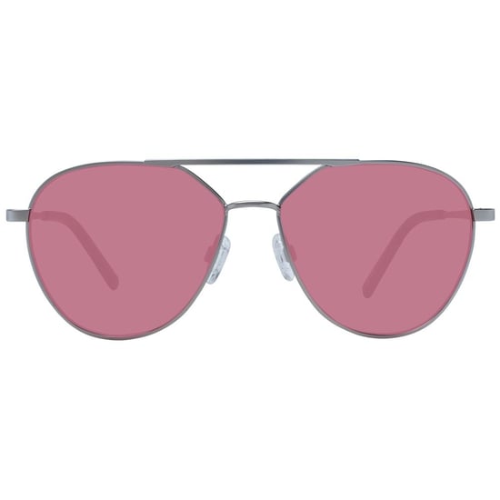 Gafas de sol Aviator Cortina con lentes rosados - Image 2