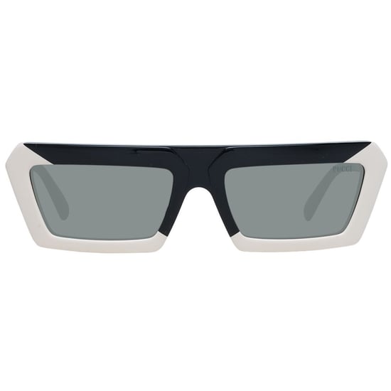 Gafas de sol geométricas de diseño bicolor - Image 2