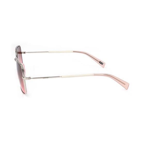 Gafas de sol cuadradas con lentes gradientes rosas - Image 3