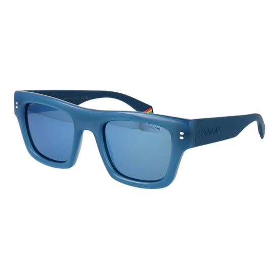 Gafas de sol de plástico azul - Image 1