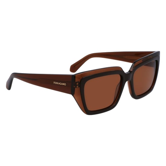 Gafas de sol de acetato marrón - Image 2
