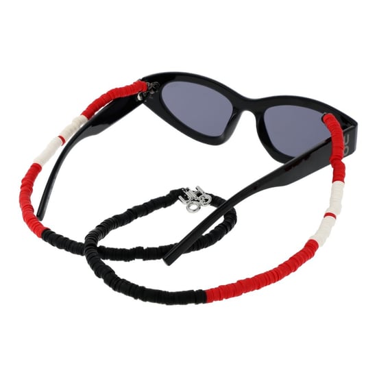 Gafas de sol ovaladas con correa de cuentas - Image 3