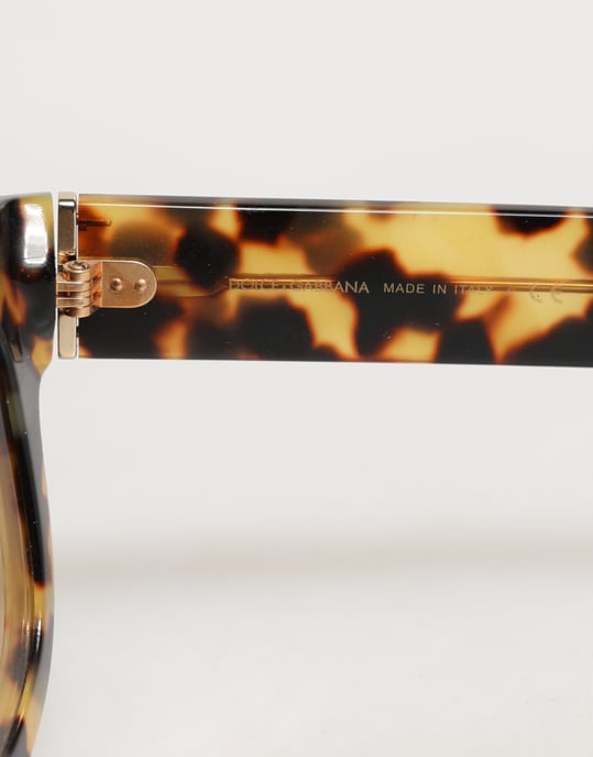 DG4379F Gafas de sol de acetato en gradiente de carey blanco - Image 5