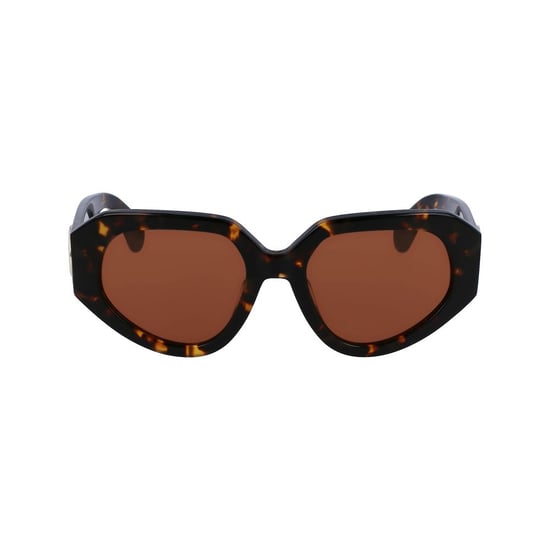 Gafas de sol de acetato marrón Lanvin - Image 2