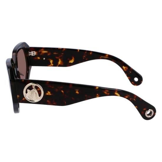 Gafas de sol de acetato marrón Lanvin - Image 3