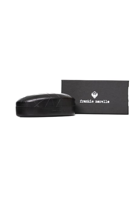 Gafas de sol para hombre Frankie Morello plateadas metálicas - Image 4