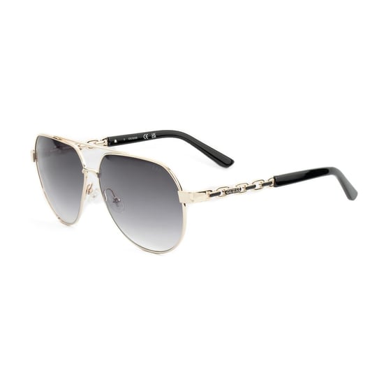Gafas de sol de metal dorado - Image 1