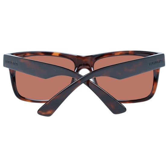 Gafas de sol de plástico marrón - Image 2