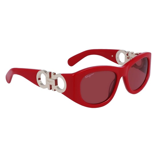 Gafas de sol de acetato rojo - Image 2
