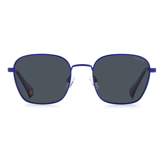 Gafas de sol de acero inoxidable azul Polaroid - Image 2