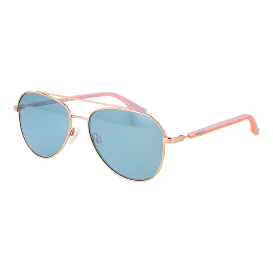 Gafas de sol de goma en oro rosa - Image 1