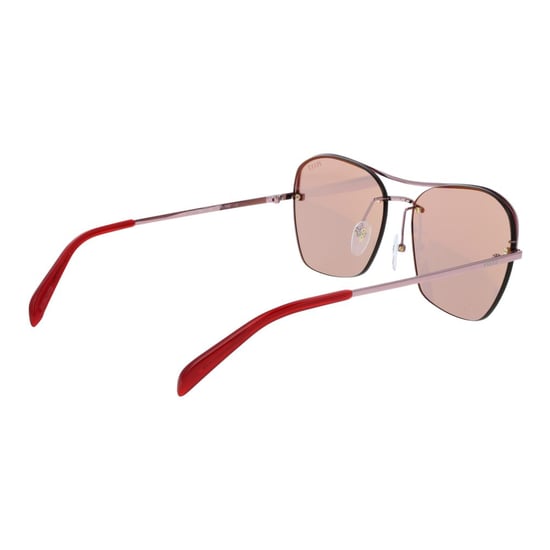 Gafas de sol de metal color oro rosado - Image 2