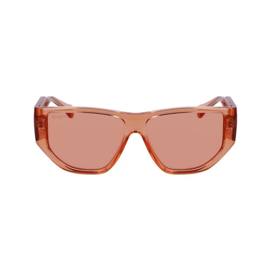 Gafas de sol Ferragamo Naranja Inyectadas - Image 2