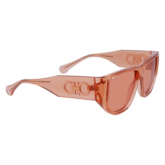 Gafas de sol Ferragamo Naranja Inyectadas - Image 3