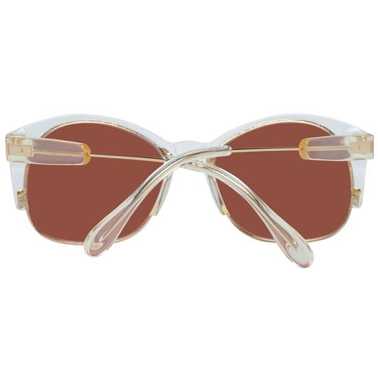 Gafas de sol de acetato dorado y metal - Image 2