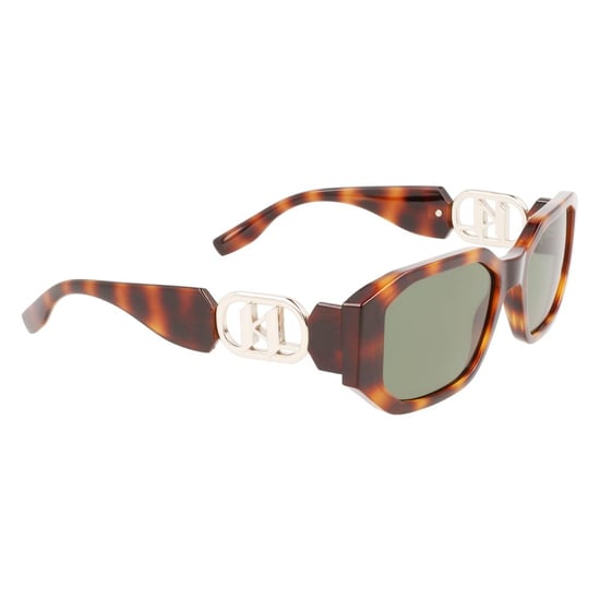 Gafas de sol inyectadas marrones Karl Lagerfeld - Image 3