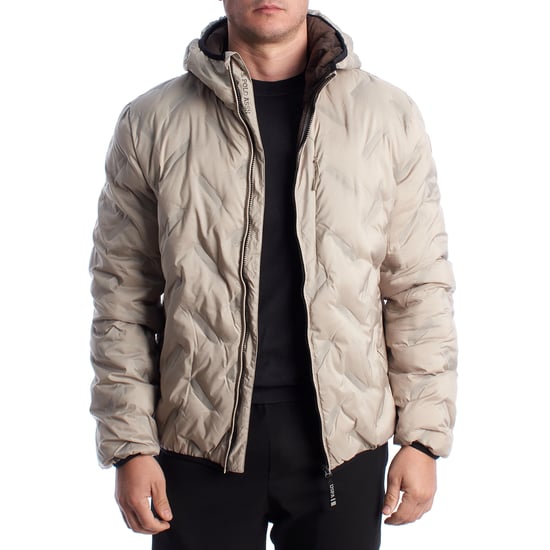 Chaqueta de Hombre Acolchada con Capucha US40127001 - Image 5