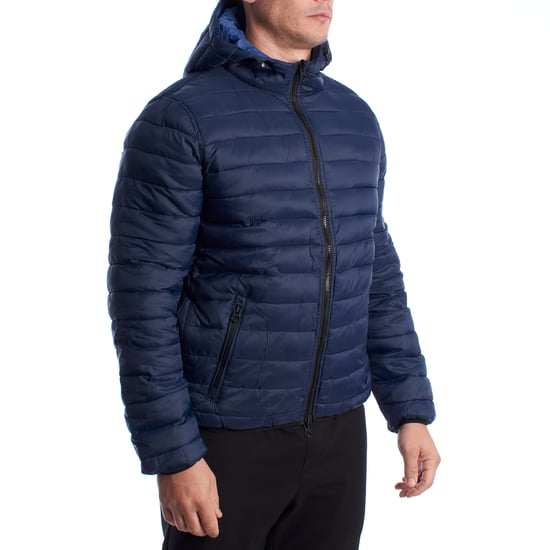 Chaqueta acolchada reversible para hombre con capucha 66496 - Image 3