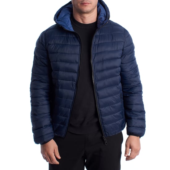 Chaqueta acolchada reversible para hombre con capucha 66496 - Image 4