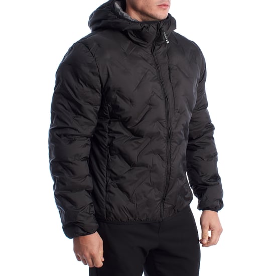 Chaqueta acolchada con capucha para hombres US40127001 - Image 3