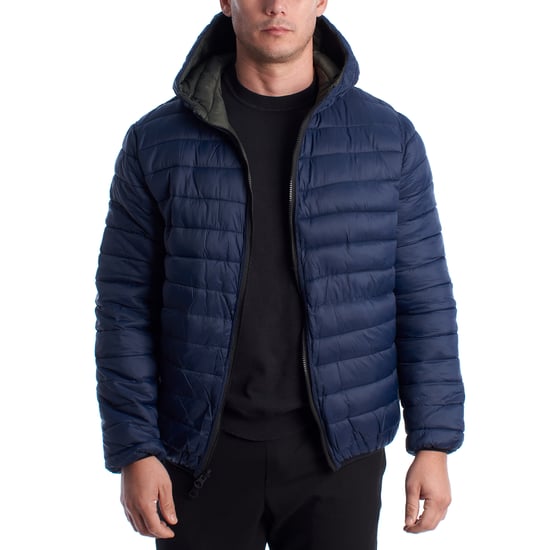 Chaqueta acolchada reversible para hombre con capucha 66496 - Image 5