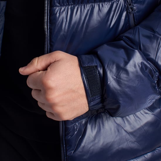 Chaqueta para hombre acolchada con capucha 66512 - Image 6