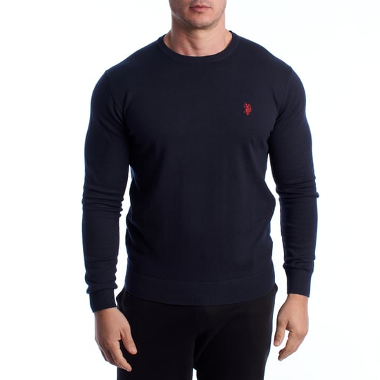 Suéter de punto de cuello redondo para hombre US40173038 - Image 1
