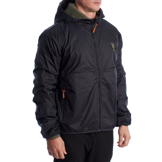 Chaqueta de forro polar reversible y a prueba de viento para hombre US40126001 - Image 4