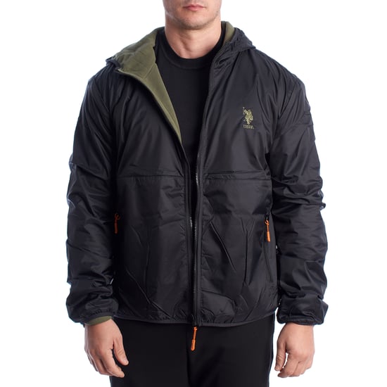 Chaqueta de forro polar reversible y a prueba de viento para hombre US40126001 - Image 6
