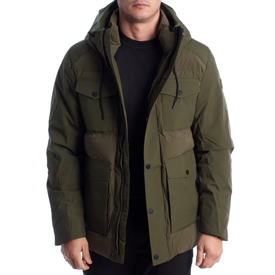 Chaqueta Parka Acolchada para Hombre con Capucha US40127016 - Image 6