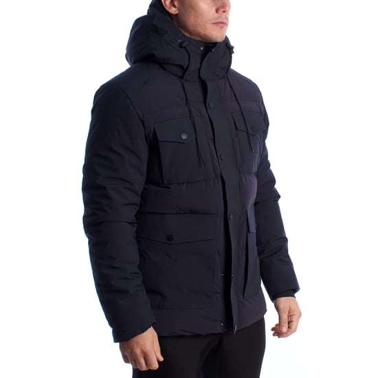 Chaqueta de parka acolchada para hombre con capucha US40127016 - Image 3