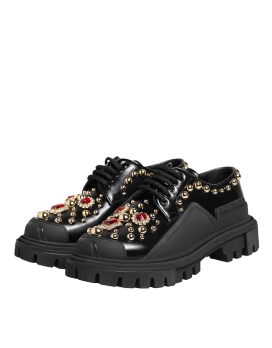 Oxford de cuero con tachuelas - Image 6