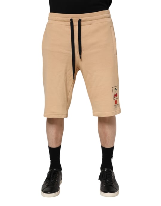 Pantalones Cortos Casuales con Estampado de Cereza - Image 1