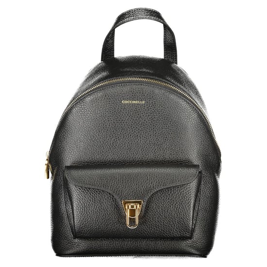 Mochila de Cuero Negra - Image 1
