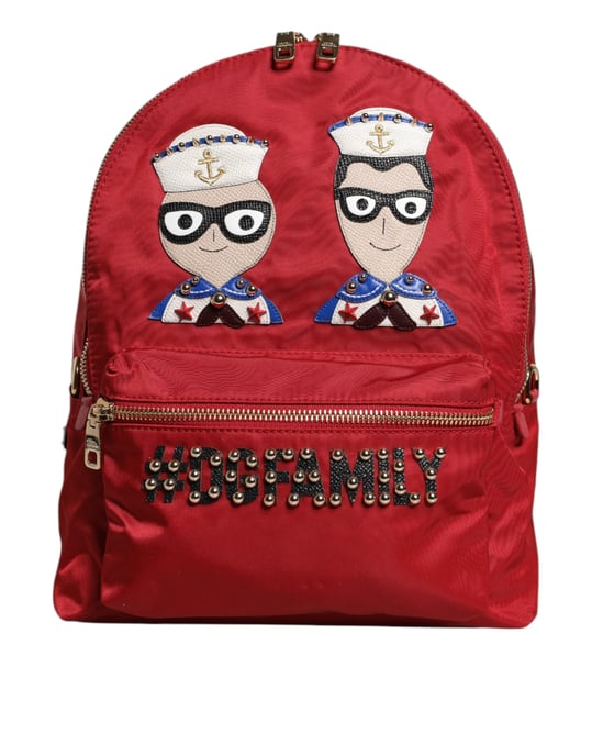 Mochila Adorno VULCANO Roja #DGFAMILY - Image 1